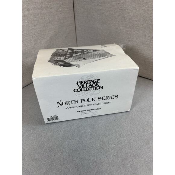 Dept. 56 Candy Cane & Peppermint Shop North Pole 56.56390 - Picture 8 of 9